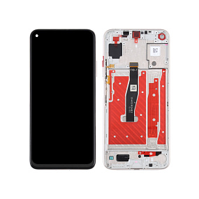 Дисплей для телефона Huawei Honor 20/Nova 5T (YAL-L21) модуль с рамкой Черный - Оригинал