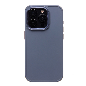 Кейс iPhone 15 Pro Max силикон SC311 светло-фиолетовый