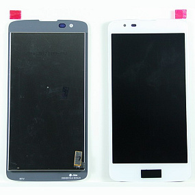 Дисплей для телефона LG K350E (K8 LTE) в сборе с тачскрином Белый