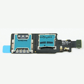 Шлейф Samsung G800F/S5 mini на разъем SIM/MMC