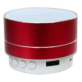 Колонка A10U (Bluetooth/MicroSD/USB/FM) красная