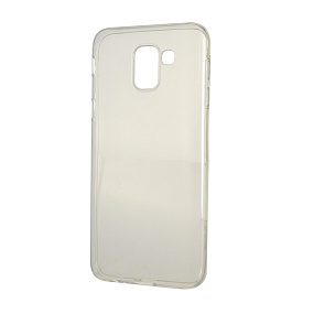 Силиконовый чехол для Samsung J600 Galaxy J6 (2018) прозрачный 