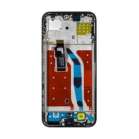 Дисплей для телефона Huawei Honor X8c (ABR-LX1) модуль с рамкой Черный - Оригинал