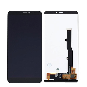 Дисплей для телефона ZTE Blade V9 Vita в сборе с тачскрином Черный