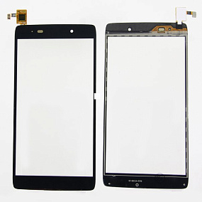 Сенсор для телефона Alcatel OT-6039Y (Idol 3) (4.7") Черный