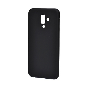 Задняя накладка для Samsung J610 Galaxy J6 Plus (2018) PC002 пластик черный