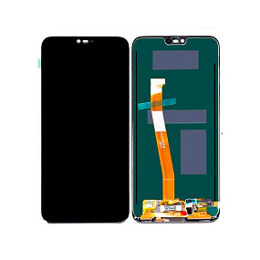 Дисплей для телефона Huawei Honor 10 (COL-L29) в сборе с тачскрином Черный - Оригинал с отпечатком