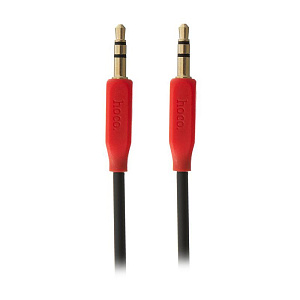 Кабель 3.5mm Jack (папа) - 3.5mm Jack (папа) Hoco UPA11 1м черный