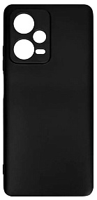Силиконовый чехол Xiaomi Redmi Note 12 Pro+ 5G DF черный