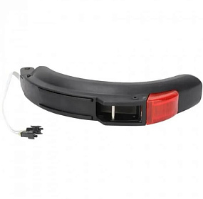 S3 Заднее крыло Kugoo S3/S3 Pro в сборе (прямоугольный стоп-сигнал)