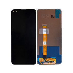 Дисплей для телефона Realme 6 Pro в сборе с тачскрином Черный
