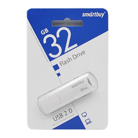 32Gb SmartBuy Clue белая 2.0