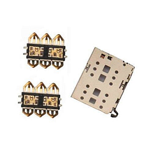 Коннектор SIM Xiaomi Mi 5S/Mi 5S Plus/Mi Note 2