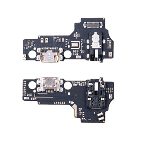 Шлейф Realme C30s (RMX3690) плата на системный разъем/разъем гарнитуры/микрофон