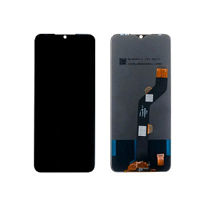 Дисплей для телефона Tecno Spark Go 2022 (KG5m) в сборе с тачскрином Черный