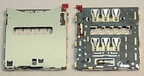 Коннектор SIM Sony C6903/D65xx/D53xx/C68xx/D55xx (Z1/Z2/T2/Z Ultra/Z1 Compact)