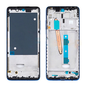 Рамка дисплея Xiaomi Poco X3 NFC/X3 Pro Синяя