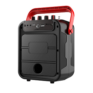 Колонка Borofone BP7 (Bluetooth/Караоке) черная