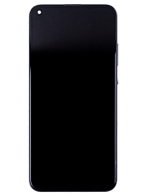 Дисплей для телефона Huawei P40 Lite E/Honor 9C (ART-L29/AKA-L29) модуль с рамкой Черный - Оригинал