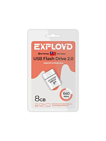 8Gb Exployd 640 белая 2.0
