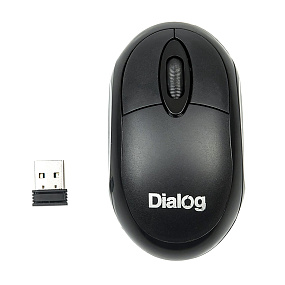 Мышь беспроводная Dialog Comfort MROC-10U черная