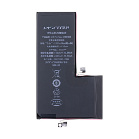 АКБ для телефона iPhone 11 Pro Max - (Pisen) - усиленная 4500 mAh