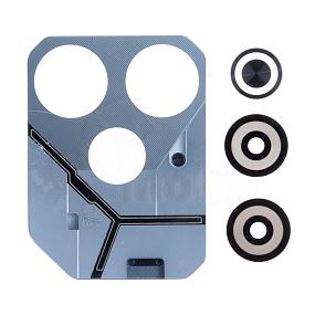 Стекло камеры Tecno Pova 6 Neo (LI6) Черный