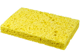 Губка для очистки жала паяльника (5*5 см, целлюлоза)