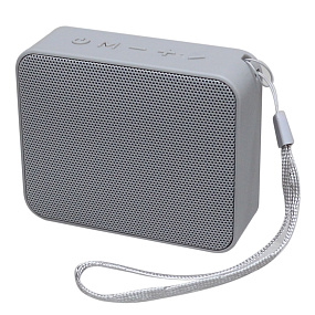 Колонка G03 (Bluetooth/MicroSD/USB/FM) серая