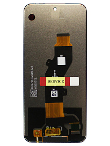 Дисплей для телефона Tecno Spark 30C (KL5n) в сборе с тачскрином Черный - Оригинал