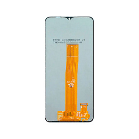 Дисплей для телефона Samsung A125F (A12) в сборе с тачскрином Черный