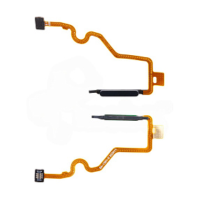 Шлейф Infinix Note 30i (X6716) сканер отпечатка пальцев Черный