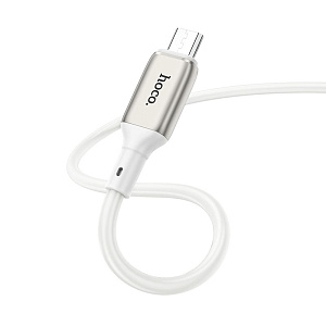 Дата кабель micro USB - USB Hoco X66 1м белый