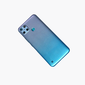 корпус для телефона Realme C25Y (RMX3269) Синий задняя крышка
