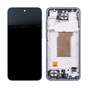 Дисплей для телефона Samsung A356E (A35 5G) модуль Синий - Оригинал