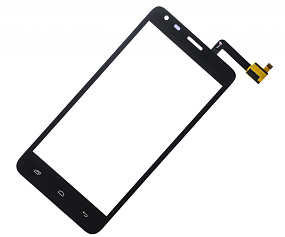 Сенсор для телефона Fly IQ456 (Era Life 2) Черный