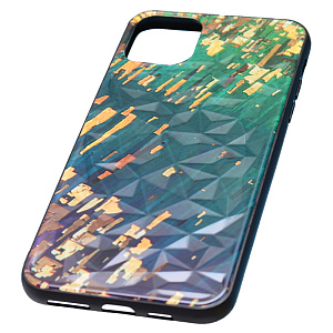 Кейс iPhone 11 Pro Max пластик PS106 (3) Crystal флуоресцентный