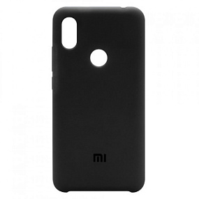 Силиконовый чехол Xiaomi Redmi 6 Pro/A2 Lite Hoco матовый черный