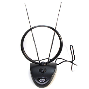 Антенна комнатная DVB-T2 и ДМВ+МВ активная SAI 208