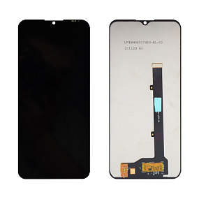 Дисплей для телефона ZTE Blade A51 в сборе с тачскрином Черный