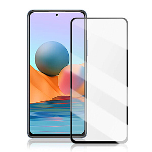 Защитное стекло Xiaomi Redmi Note 11 Pro/Note 12 Pro 4G/Poco X4 Pro 2,5D черное