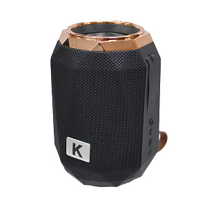 Колонка K26 (Bluetooth/MicroSD/USB/AUX) черный