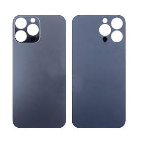 Задняя крышка iPhone 13 Pro (стекло) черный - Премиум 