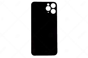 Задняя крышка iPhone 11 Pro (стекло) Черный orig fabric