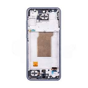 Дисплей для телефона Samsung A356E (A35 5G) модуль Голубой - Оригинал