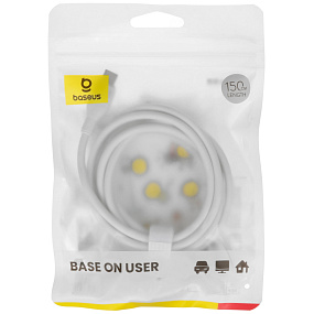 Дата кабель Type-C - lightning Baseus Stellar (P10376300222-02) 1м 20W белый