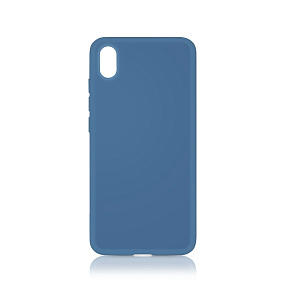Силиконовый чехол Huawei 8S/Y5 2019 DF синий