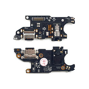 Шлейф Xiaomi Redmi Note 9T плата системный разъем/разъем гарнитуры/микрофон