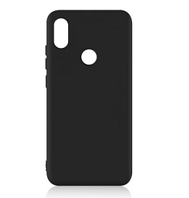 Силиконовый чехол Xiaomi Redmi S2 матовый черный
