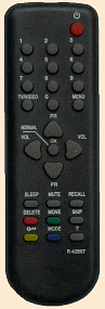 ТВ пульт DAEWOO R-40B07